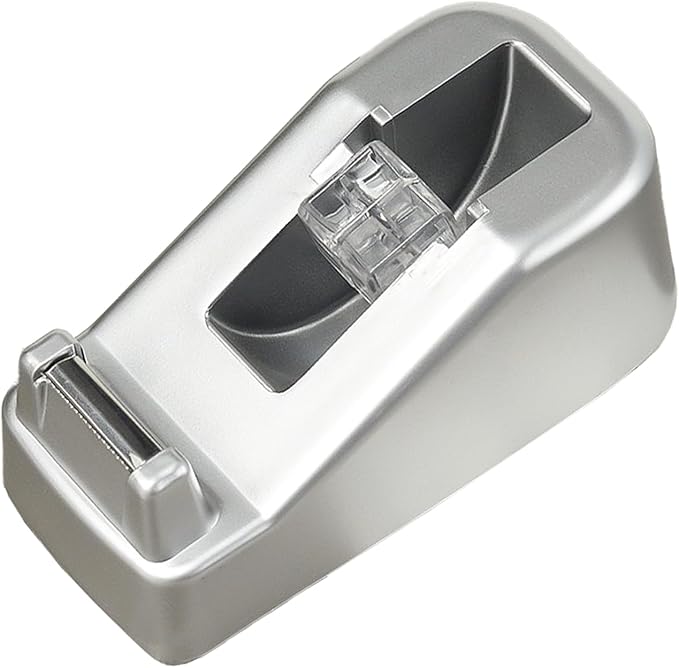 Basics Desktop Tape Dispenser, Office Desk Tape Dispenser, Heavy Duty Desk by LASUND