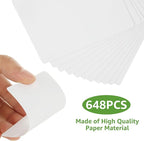 648PCS Blank Playing Cards 2.5" x 3.5" Blank Playing Cards to Write On Double - Image 3