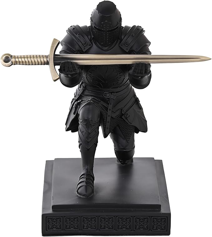 NCQIXIAO Templar Vanguard Soldier Pen Holder Pencil Stand Desk Organizers and - Image 2