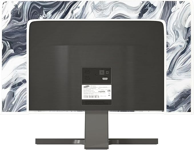 Baocicco Abstract Gray Marble Waterproof 65 Inch Television Cover Anti-Static - Image 5