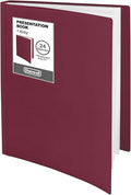Dunwell Presentation Binder 24-Pocket, Displays 48 Pages, 8.5x11 Portfolio by Dunwell