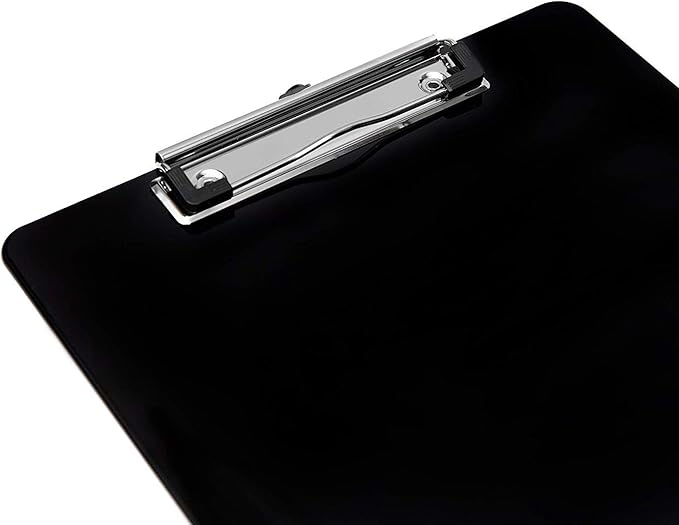 Black Plastic Clipboards Multipack - Image 8