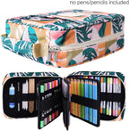 qianshan Pencil Case Holder Slot - Holds 202 Colored Pencils or 136 Gel Pens - Image 2