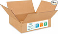 Medium Moving & Shipping Boxes 12 x 12 x 3 inches by IDLPackaging