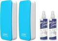 loukin 2 Pack Magnetic Dry Erase Eraser, Glass Board Remover, 3.4 fl oz by LOUKIN