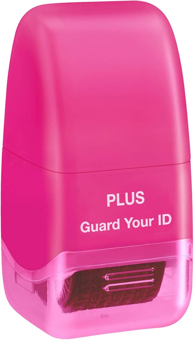 Guard Your ID Identity Protection Stamp Roller by Plus