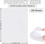 100 Sheets White Cardstock 8.5 X 11 Inches, 92lb/250gsm Heavy Weight Printer - Image 2
