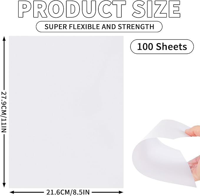100 Sheets White Cardstock 8.5 X 11 Inches, 92lb/250gsm Heavy Weight Printer - Image 2