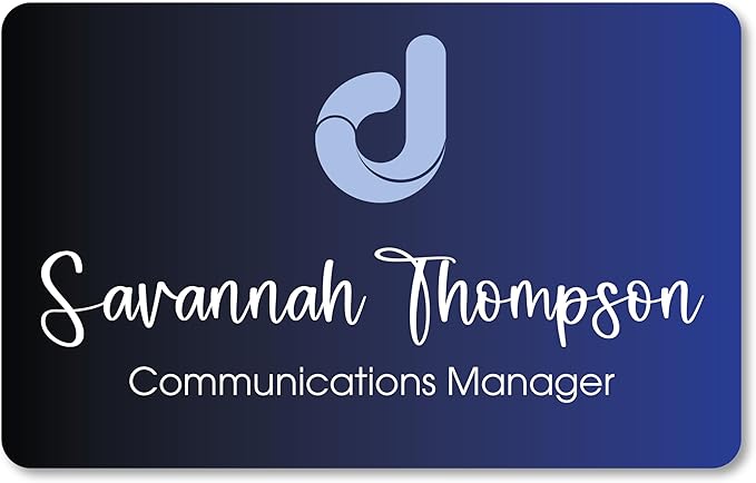 Custom Name Tag Full Color by SimpleSentimental