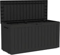 TARKARI 90 Gallon Lockable Resin Deck Box by Home