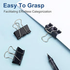 Medium Binder Clips 1.25 Inch - Image 6