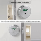 in-Use Vacant Commercial Bathroom Door Lock - Image 5