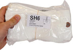 SmartSign 5.25 x 2.625 inch Blank White Shipping Tags - Image 4