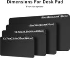 Aothia Non-Slip Waterproof PU Leather Desk Pad Protector - Image 8
