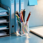 QYUVK You Are So Love Acrylic Cosmetic Holder, Storage Box - Image 4