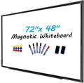 H-Qprobd 72"x48" White Board for Wall Large Magnetic Dry Erase Board by H-Qprobd