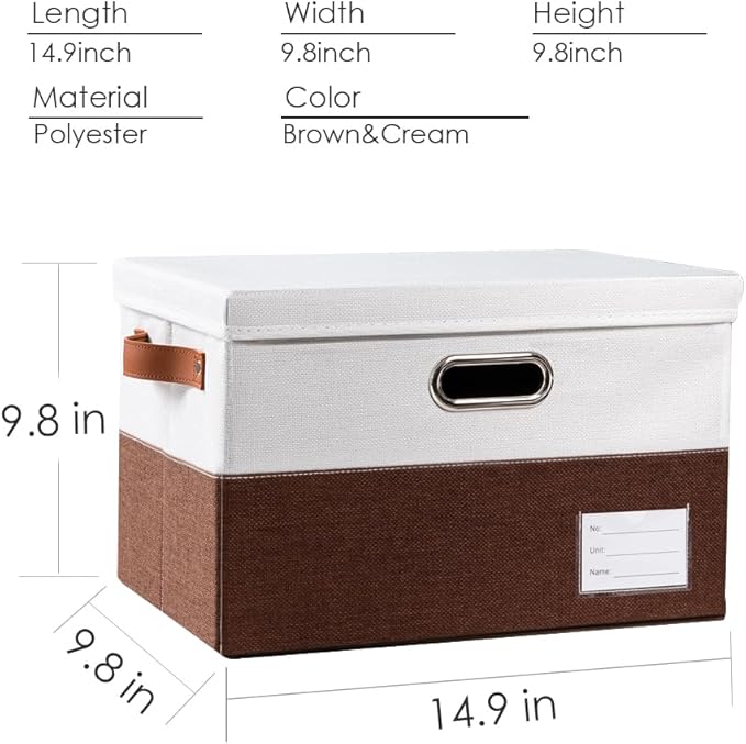 PRANDOM Foldable Storage Bins - Image 5
