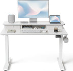FEZIBO 40 x 24 Inch Height Adjustable Electric Standing Desk by FEZIBO
