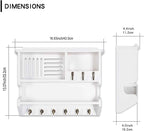 Mutsault Key Holder for Wall, Mail and Key Holder for Home Decor, Key and Mail - Image 4