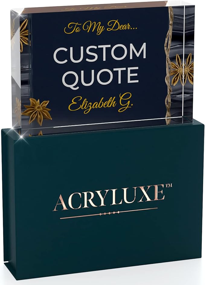 Custom Acrylic Sign Personalized, Custom Desk Name Plate, 18 Styles, by MySignCenter