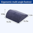 Opuvidity Foot Rest for Under Desk at Work, Ergonomic Under Desk Footrest - Image 5