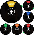 Office Door Sign, 6 Inch Round Privacy Signs by Unknown