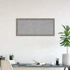 Amanti Art Grey Framed Magnetic Board 23x51 Oversize Vision Board - Image 5