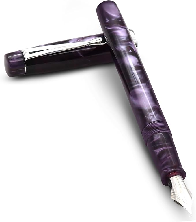 FPR Himalaya V2-Chrome Ultra Flex Nib Pen by FountainPenRevolution