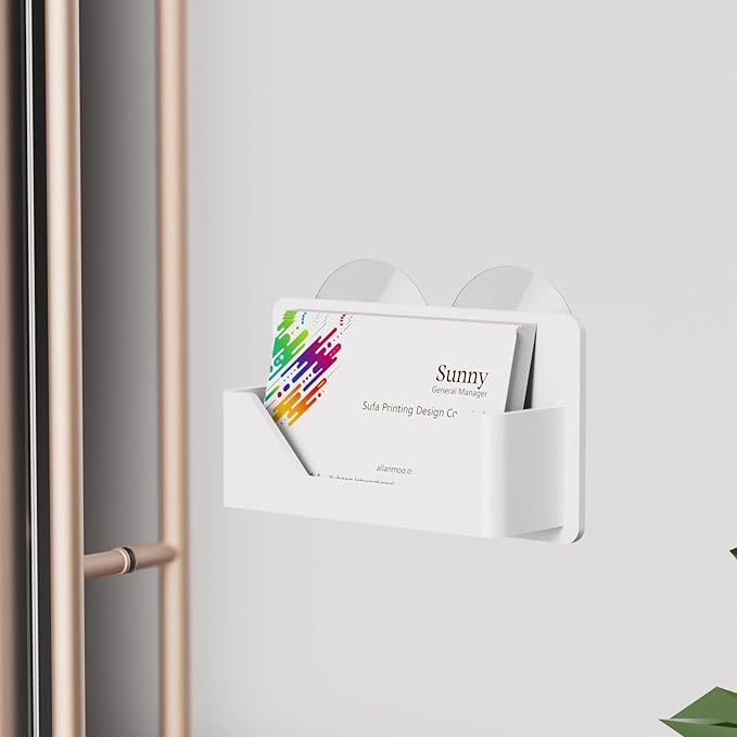 PecMuikee Window Mount Business Card Holder - Image 5