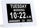 TMC 8 Inch Digital Dementia Clock by TMC