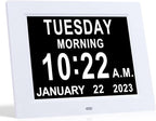 TMC 8 Inch Digital Dementia Clock by TMC