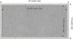 Amanti Art Silver Framed Magnetic Board 13x25 Small Vision Board - Image 4