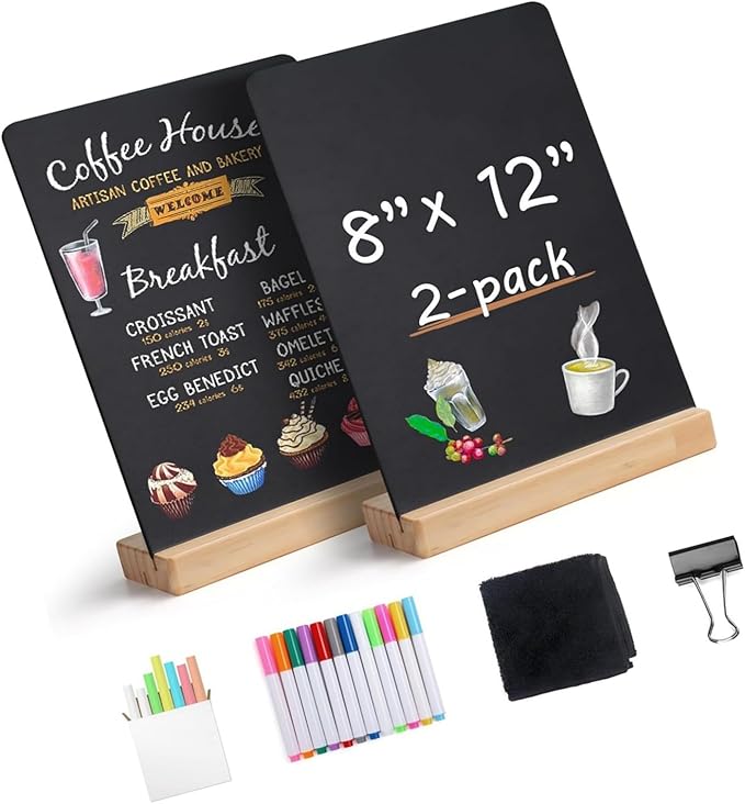 UAGGIC Creative 8x12Inch Desktop Small Chalkboard by Unknown