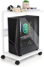Bfttlity PC Stand Computer Tower Stand 2-Tier Metal CPU Holder by Bfttlity