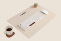 NODITO Dual-Sided Leather Desk Pad, Blotter by Nodito