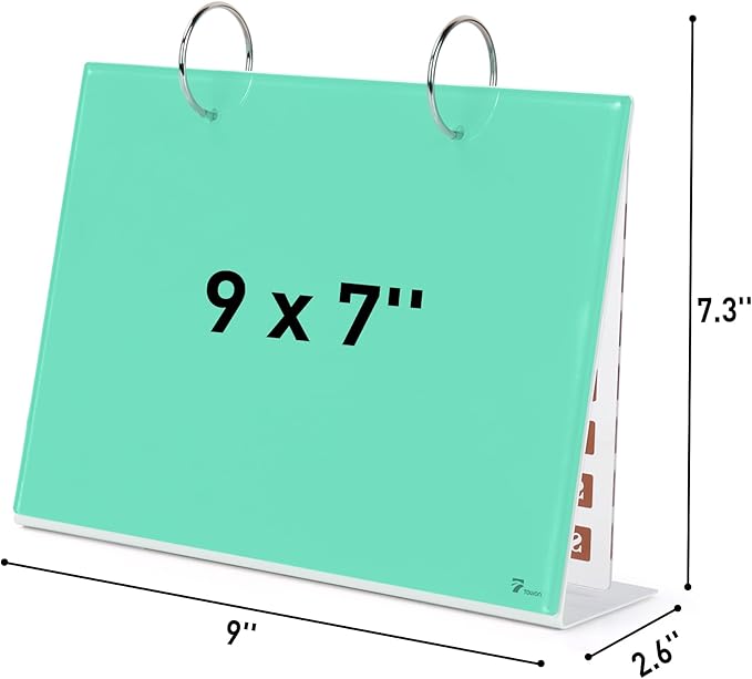 Desktop Glass Dry Erase & Acrylic Aesthetic Calendar Weekly to-do List Combo - Image 6
