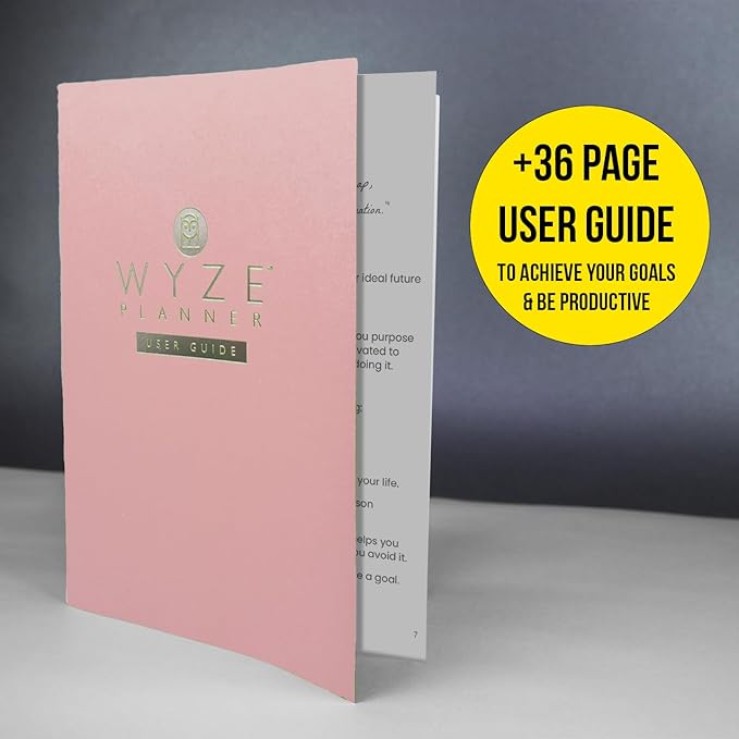 Wyze Planner Undated Daily Planner – 1-Year B5 Productivity Organizer - Image 5