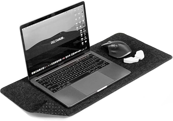 DELTAHUB - Minimalistic Felt Desk Protective Pad, Easy Glide, Long Lasting - Image 9
