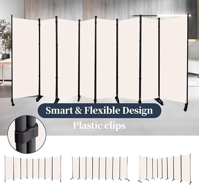 Room Divider Folding Privacy Screens - Image 5