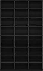 Furinno Jaya DVD Shelf, 24-Shelf Wide CD Rack, Media Shelf - Image 6