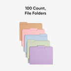 Smead Standard File Folders, 1/3-Cut Tabs, Letter Size - Image 3