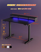 Electric Height Adjustable Standing Desk - Image 3