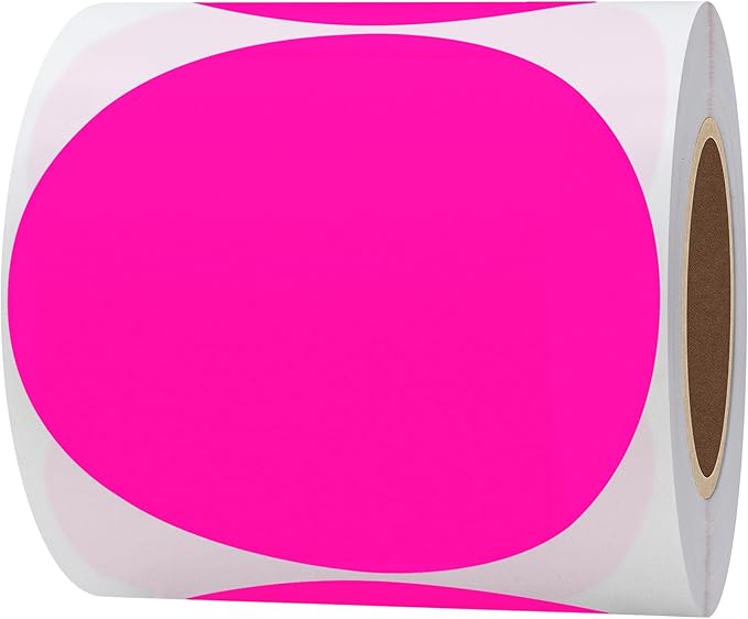 Hybsk Round Color Coding Circle Dots Labels Warehouse Inventory Organizer by HYBSK