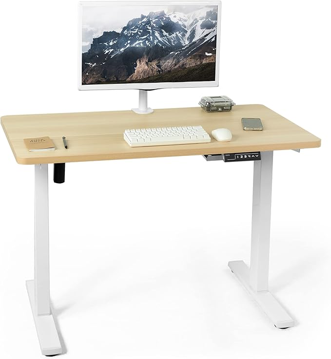 VIVO Electric 43 x 24 in Standing Desk, Memory Height Adjustment, 1B Series by VIVO