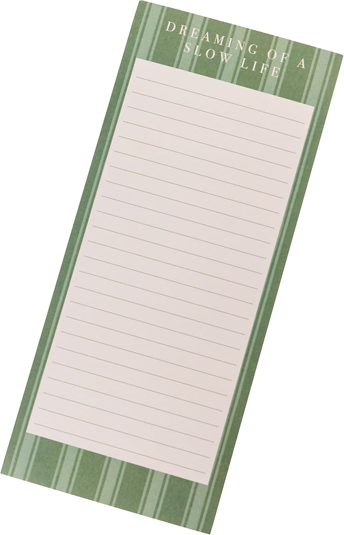 Graphique Cottage Stripe Magnetic Notepad, 100 Tear-Away Sheets - Image 3