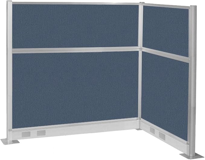Versare Pre-Configured Hush Panel Electric Cubicle | Workstation Divider Walls by VERSARE