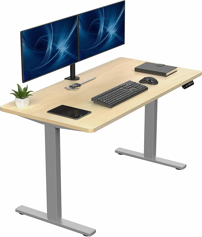 VIVO Electric 55 x 28 in Standing Desk, Memory Height Adjustment, 1B Series by VIVO