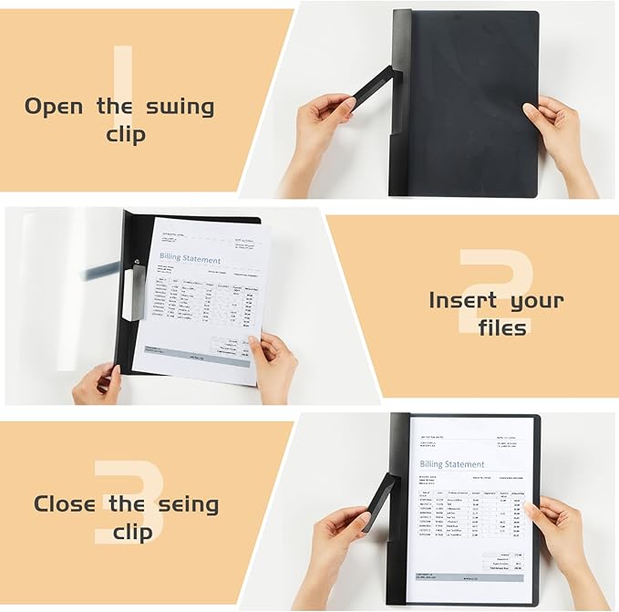 Maitys 50 Pack Durable Clear Report Covers - Image 7