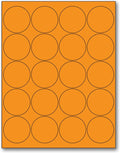 NextDayLabels - 8-1/2 x 11" Neon Color High Light Fluorescent Labels by NextDayLabels