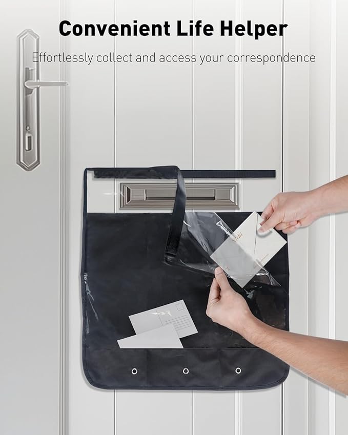 Uniclife Black Mail Slot Catcher - Image 7